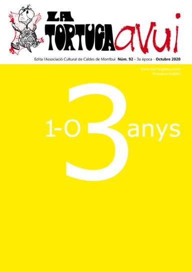 Portada de la revista La Tortuga Avui núm. 092