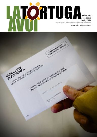 Portada de la revista La Tortuga Avui núm. 130